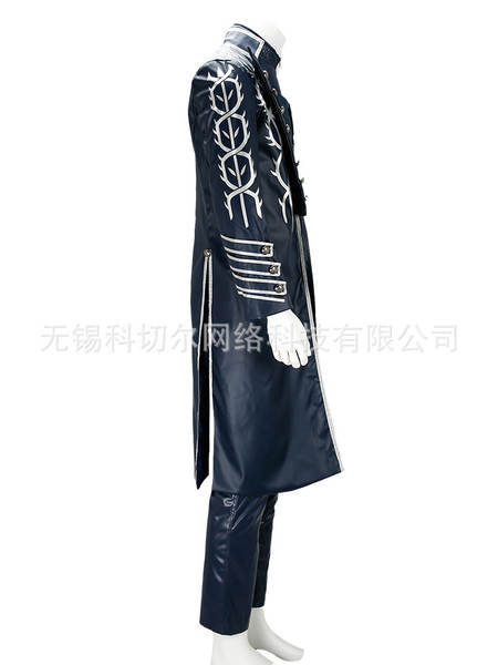 Vestido Cosplay de Vergil Azul