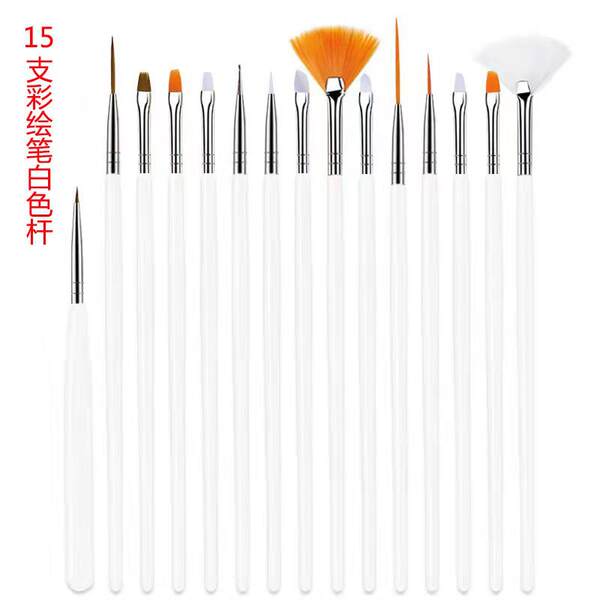 Pincel de esmalte 15 unidade