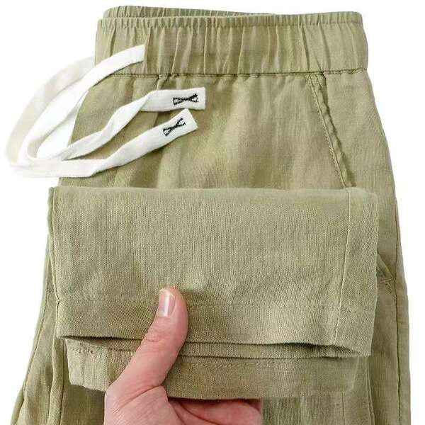 Calça de Linho para Verão