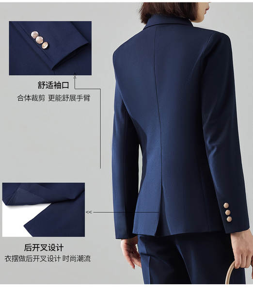 Terno cinza feminino