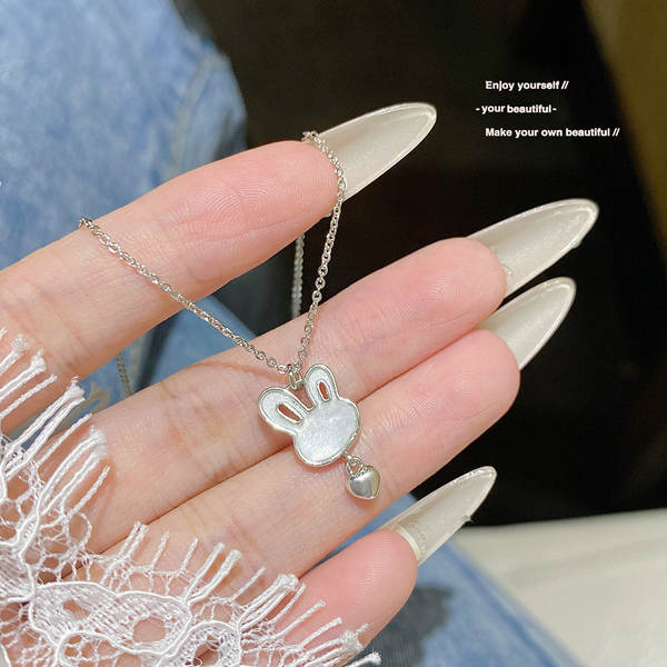Colar feminino em titânio aço luxo não desbota versátil pendente sofisticado design exclusivo minimalista corrente clavícula acessório importação