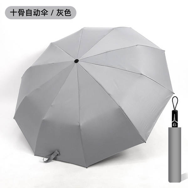Um guarda-chuva totalmente automático de 24 ossos para homens e mulheres dobrável com um grande protetor solar avançado anti-ultravioleta anúncio por atacado personalizado