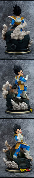 Série Dragon Ball Z T-Rex Vegeta Gohan Célula Trunks figura modelo com luz