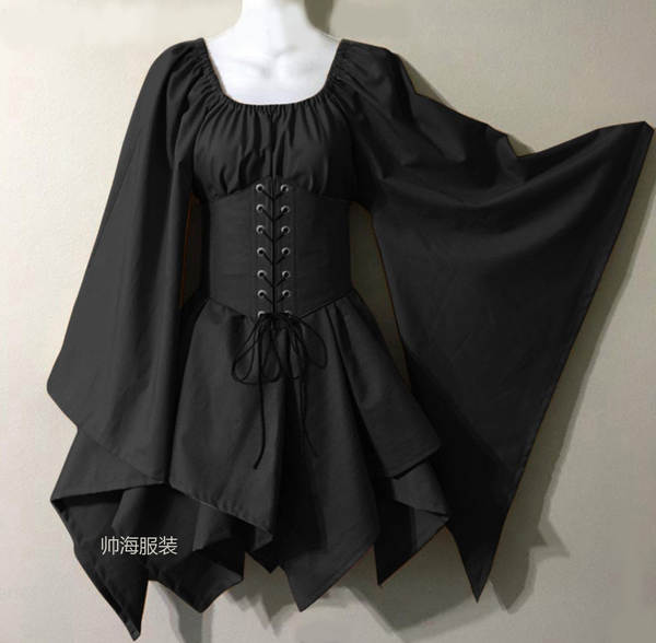 Vestido de longa-metragem feminino do drama medieval do Renascimento