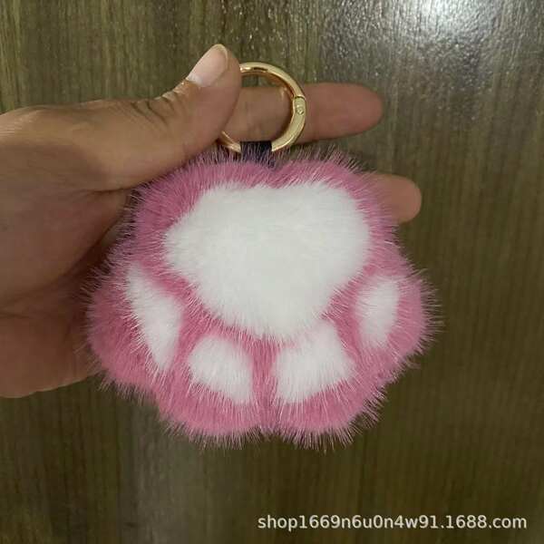 Pulseira de Pelúcia de Gato