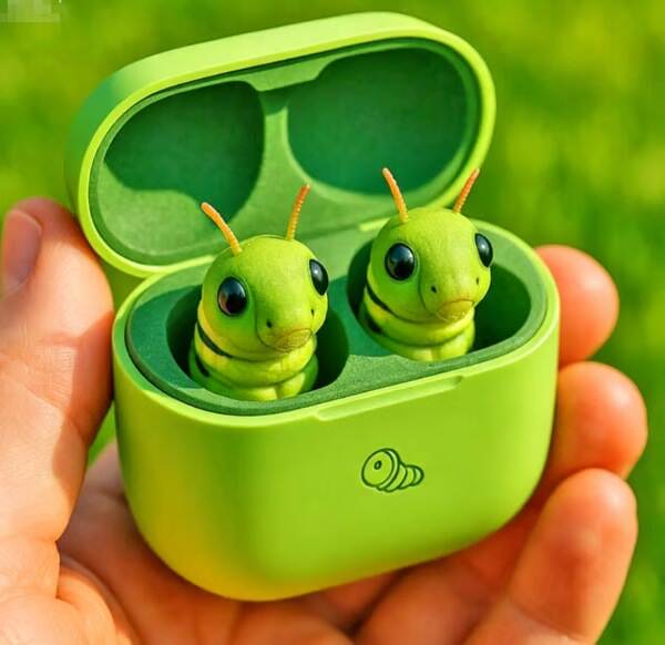 Cute Animal Shaped Bluetooth Earbuds 3D para fones de ouvido estéticos