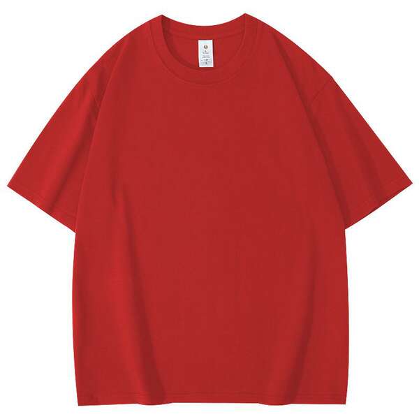 T-shirt feminino de pulso curto personalizado logo de trabalho camisa cultural de 220 gramas de algodão puro camisa feminina