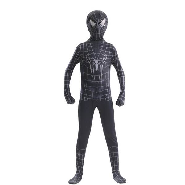 Homem-Aranha Vestido Herói Expedição Adulto Cosplay Vestido de Halloween Crianças Miles Vestido de Corpo