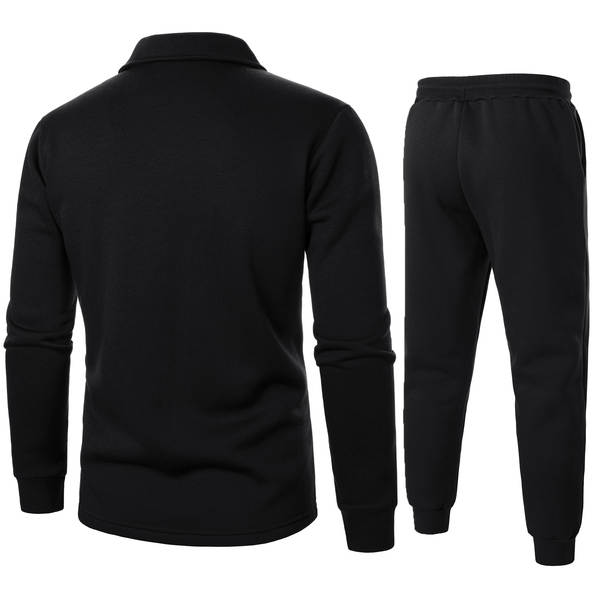 Novas tendências do comércio exterior masculino botões de primavera e outono de casaco de lazer 2 peças