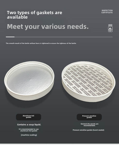 Garrafa larga de grande calibre 700ml/g/ml Capa de espiral Garrafa de plástico Cápsulas de medicamentos Comprimidos em pó Garrafa em branco
