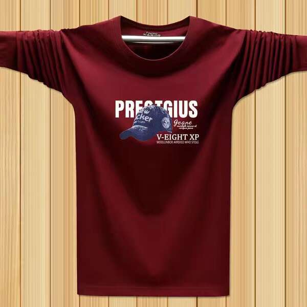 Camiseta Masculina de Manga Longa