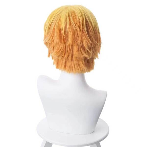 Cosplay COS Minha esposa é amarela amarela gradualmente laranja Nível anti-gênio do mesmo estilo de cabelo