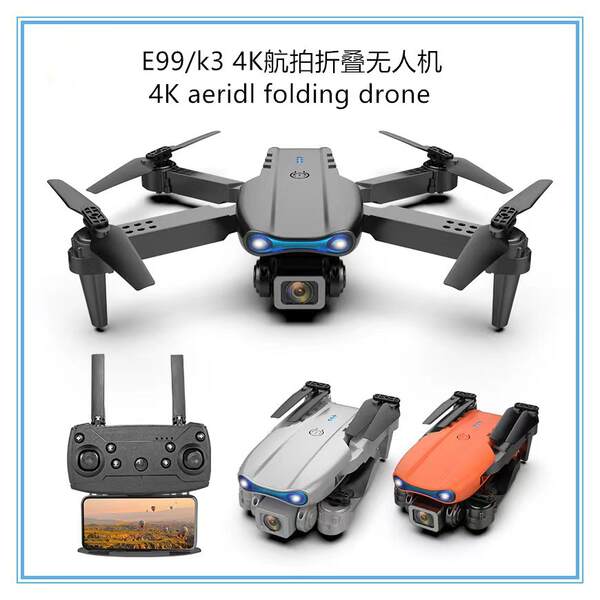 Transfronteiriço K3 drone E99/K3pro avião remoto de evasão dupla câmera de alta definição aérea quadri-axis voador