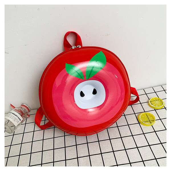 Cartão de criança novo desenho animado doce doce dois ombros mochila jardim de infância menino menina luz arco-íris mochila criativa