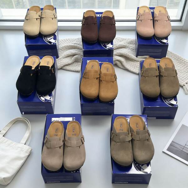 Sapatos de couro grossos