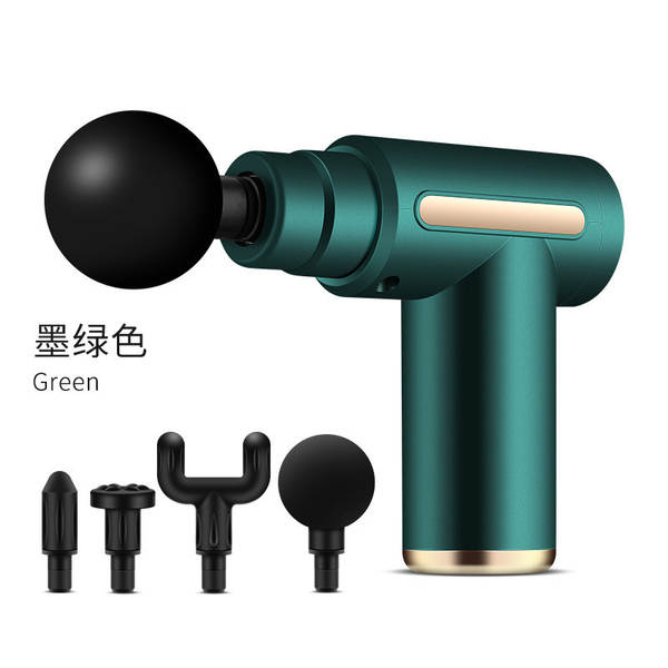 Pistola de massagem Pick Mini com carregamento, massageador muscular elétrico para pescoço e fáscia com vibração