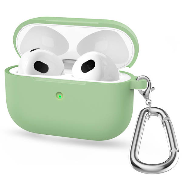 Nova capa de silicone espesso airpods pro 2ª geração com case integrado airpods 3