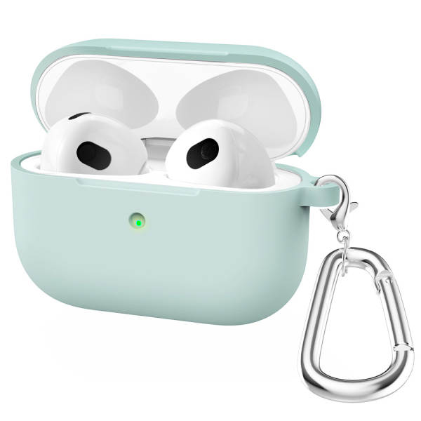 Nova capa de silicone espesso airpods pro 2ª geração com case integrado airpods 3