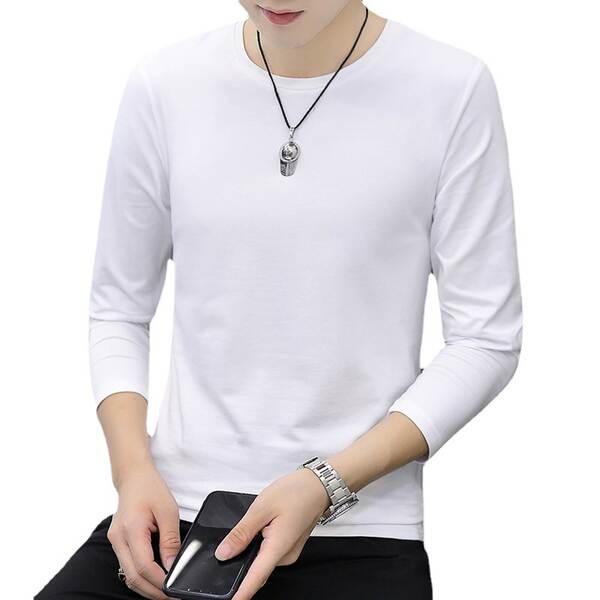 Camiseta masculina de manga longa