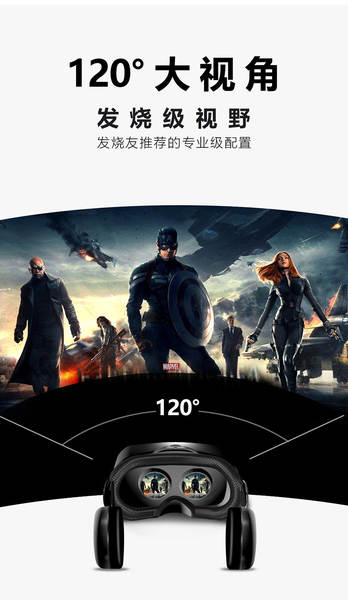 Óculos VR Telemóvel 3D Cinema Realidade Virtual Jogos de Filmes Óculos de Realidade Virtual
