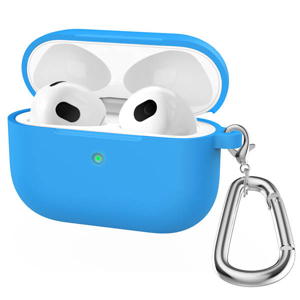 Nova capa de silicone espesso airpods pro 2ª geração com case integrado airpods 3