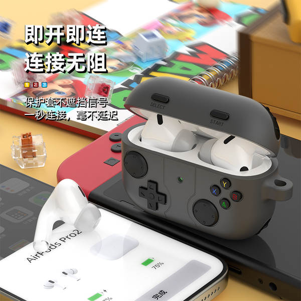 Capa protetora silicone macio airpods4 apple pro2 fone airpodspro3