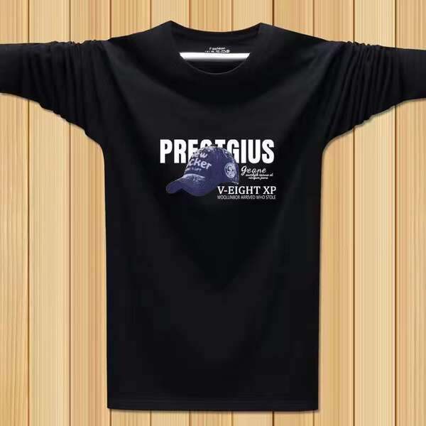 Camiseta Masculina de Manga Longa