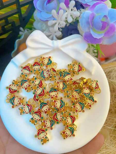 Colar de Ouro 999 com Pendente de Flor