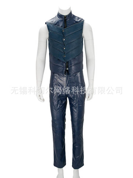 Vestido Cosplay de Vergil Azul