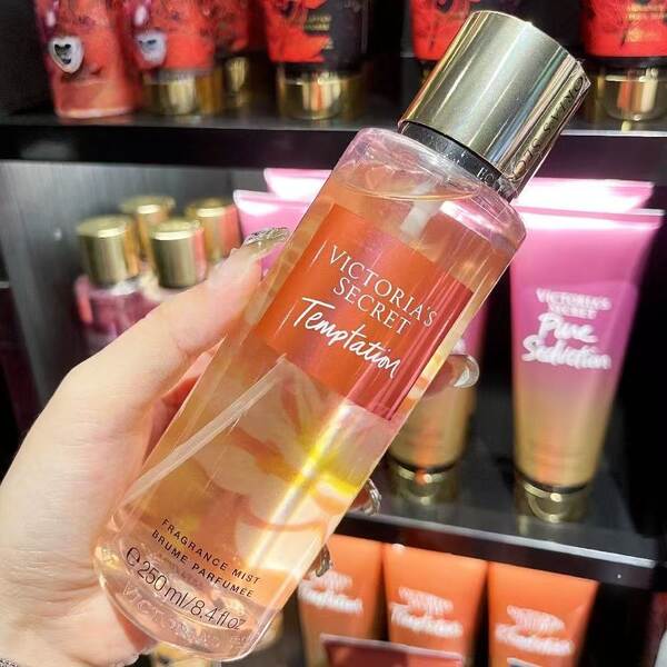 Victoria's Secret Perfume Spray Lubrificante Aquático Leite Permanente Flocos de Flocos de Aroma Humidificante 250ml