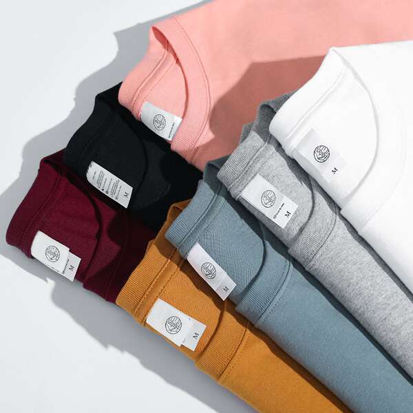 210g peso pesado algodão puro pulseira curta t-shirt masculino e feminino puro solto verão branco homem t-shirt pulseira branca