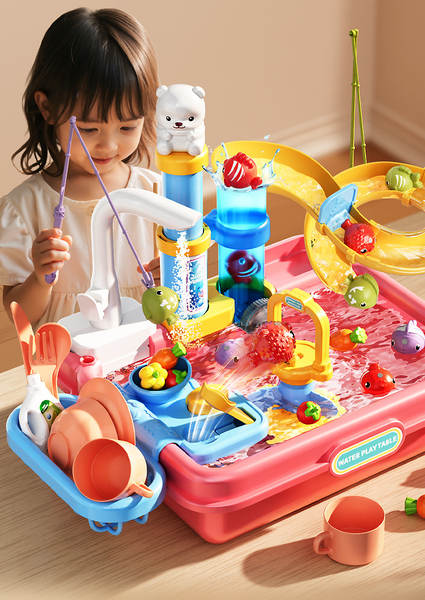 Cozinha de Brinquedo com Água