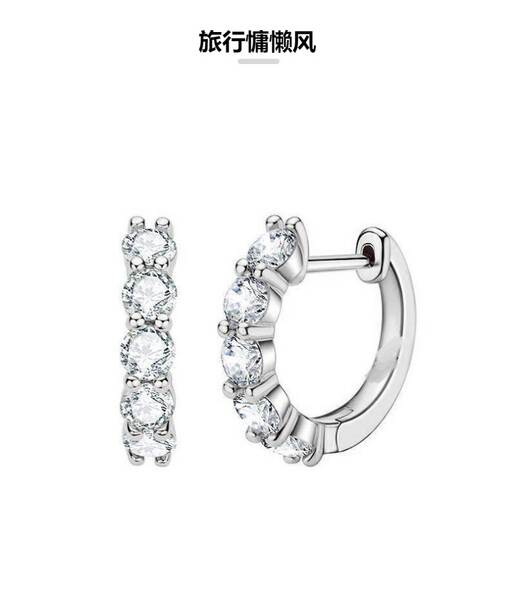 Brinco de Diamante Punk