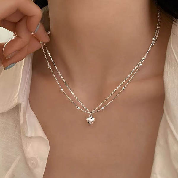 S925 Puro Prata Borboleta Colar Mulheres Pequenos Design Simples Delicioso doce e luxuoso Cadeia de cordão de serpente Sensor avançado