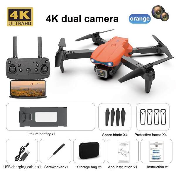 E99 transfronteiriço dobrável inteligente de evasão de obstáculos de alta definição drone atacado de dupla câmera de controle remoto de aeronaves brinquedo quatro eixos K3