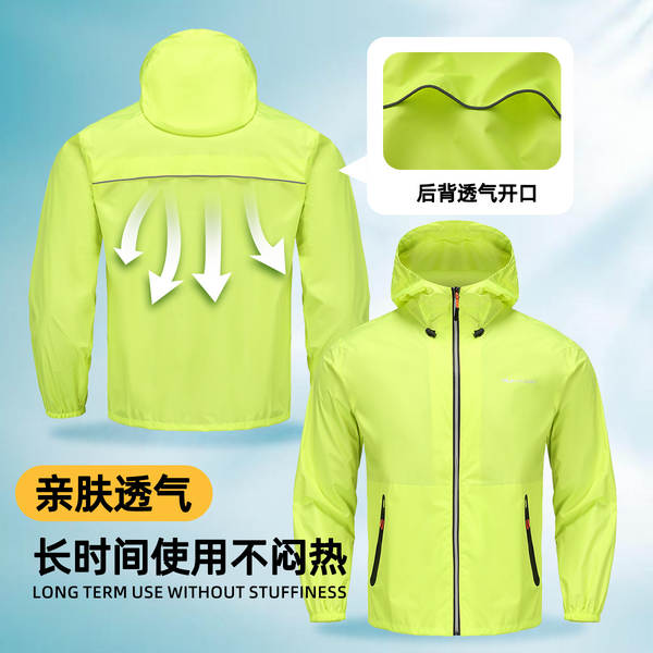 Vestido de chuva ultra-fino e leve de todo o corpo de resistência à tempestade e chuva ao ar livre de pesca leve para passeios especiais