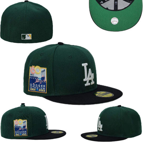 Chapéu de beisebol totalmente fechado, não ajustável, novo chapéu de beisebol hip-hop da liga americana