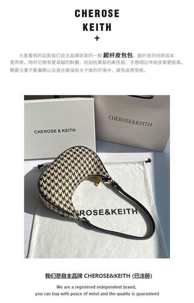Bolsa feminina de ombro estilo francês