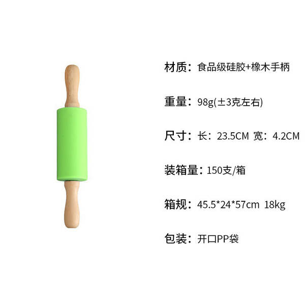 Rolo de silicone para massa