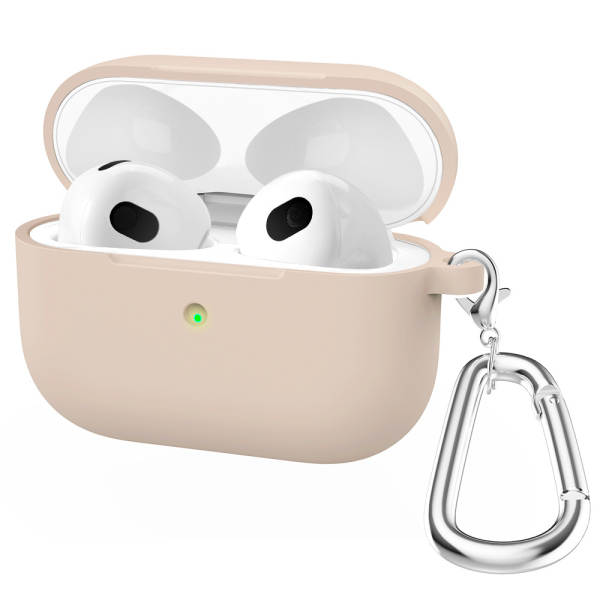 Nova capa de silicone espesso airpods pro 2ª geração com case integrado airpods 3