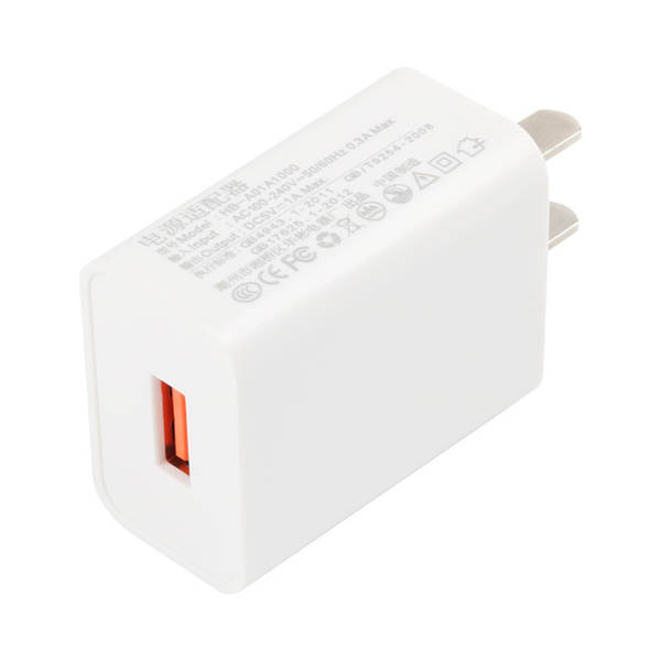 Carregador 3c certificado 5v2a Para Apple Android Carregador USB Capacitativo 5V1A Adaptador de alimentação