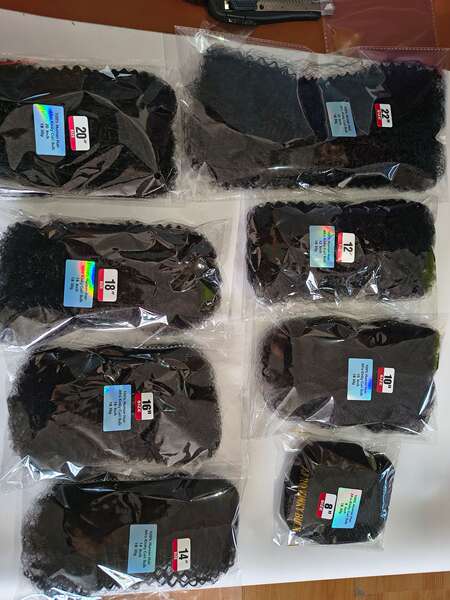 14 polegadas Afro Kinky Bulk Hair