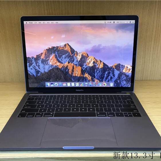 MacBook Pro 13.3 polegadas Computador portátil modelo de simulação de computador peças de arte Exposições de fotografia