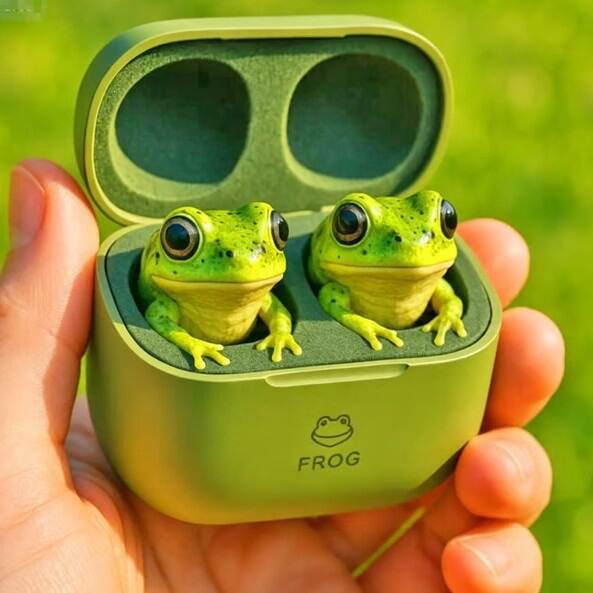 Cute Animal Shaped Bluetooth Earbuds 3D para fones de ouvido estéticos