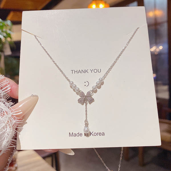 Colar feminino em titânio aço luxo não desbota versátil pendente sofisticado design exclusivo minimalista corrente clavícula acessório importação