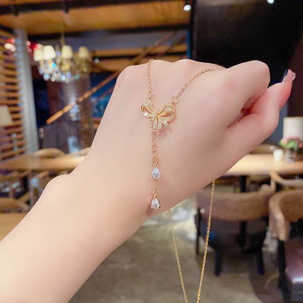 Colar feminino em titânio aço luxo não desbota versátil pendente sofisticado design exclusivo minimalista corrente clavícula acessório importação
