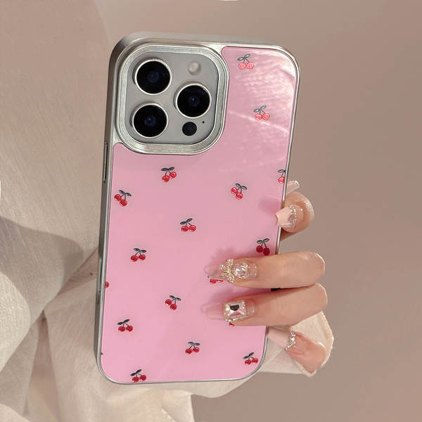 Capa de Celular com Desenho de Cereja