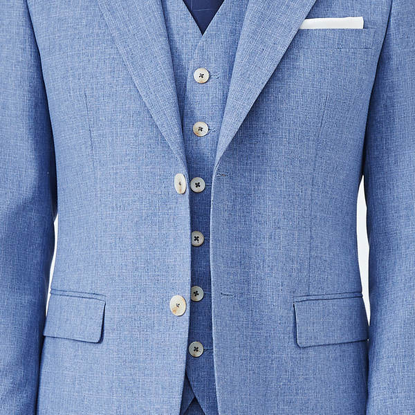 Terno Social Azul para Homem