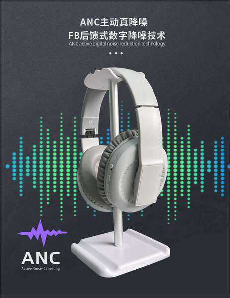fone de ouvido bluetooth sem fio com cancelamento de ruído headset wireless