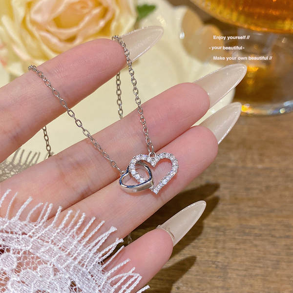 Colar feminino em titânio aço luxo não desbota versátil pendente sofisticado design exclusivo minimalista corrente clavícula acessório importação